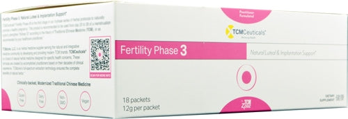 TCM03 | TCMCeuticals® Fertility Phase 3 羅頌平備孕系列特色效方